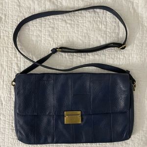 J crew leather purse